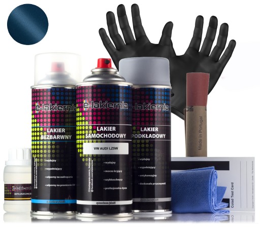 АВТОМОБІЛЬНА ФАРБА СПРЕЙ + ПРОЗОРНА ГРУНТОВКА VW AUDI LZ5W 7C7C