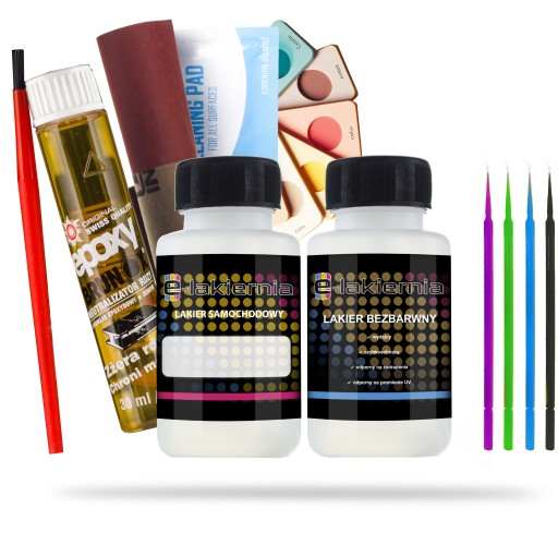 Ремонт краски автомобиля каждый цвет ржавчины набор 50мл