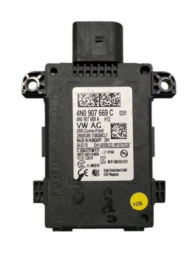 LAMBORGHINI URUS радар контролер lane assistant 4N0907669C 4N0907669A