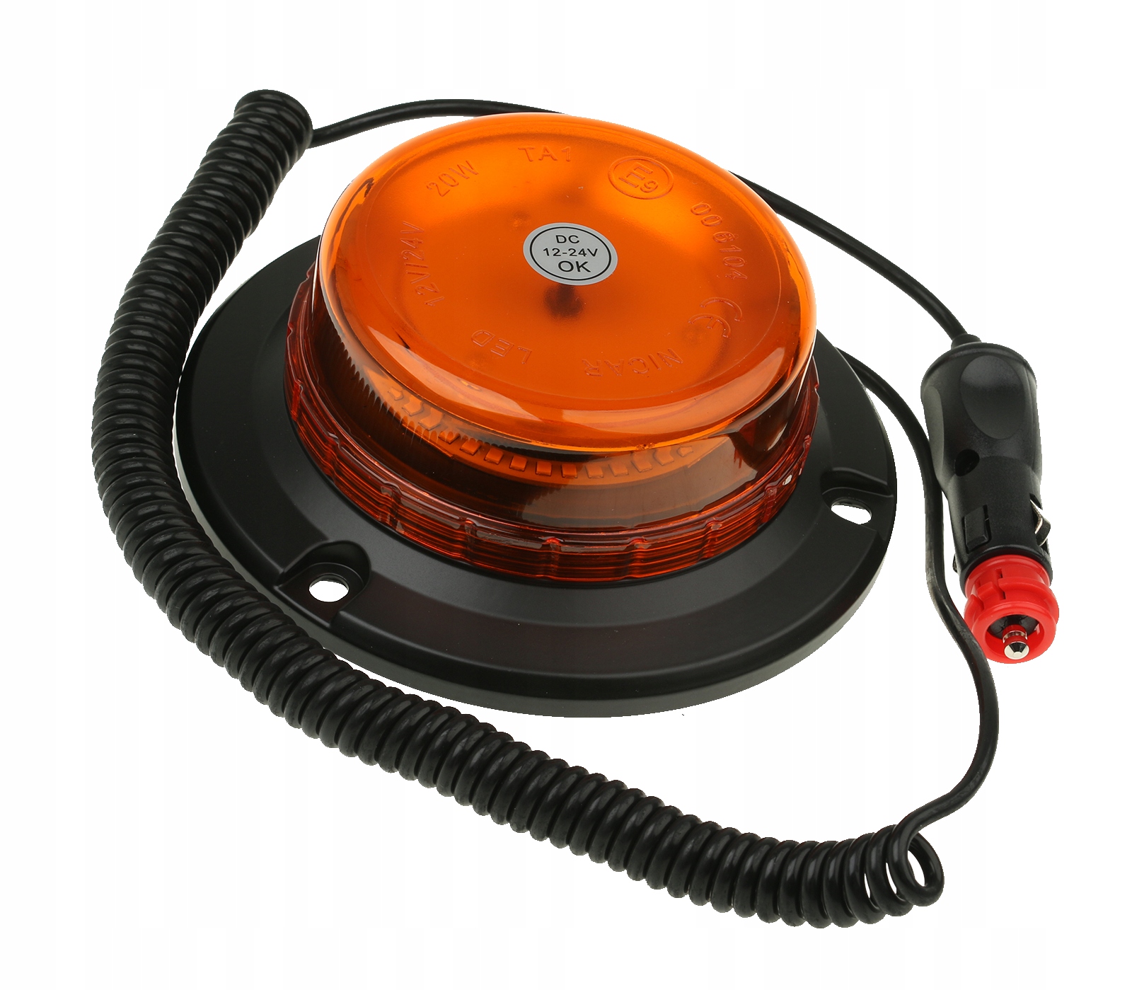 WL400LED3W - ВСПЫШКА ПРЕДУПРЕЖДЕНИЕ ПЕТУХ МАГНИТ 12-24 LED