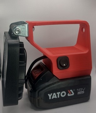 YATO АККУМУЛЯТОРНАЯ ЛАМПА 18 В СВЕТОДИОДНЫЙ ФАКАР БЕЗОПАСНОСТЬ!