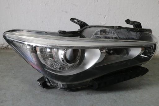 LAMPA ANGIELSKA Q50 PRAWA - FULL LED ЛАМПА ПЕРЕДНЯ ПРАВА INFINITI Q50 2013- UK