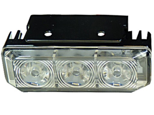 Світлодіодна лампа 11 см IP65 Alu Solid 12v 24v Red