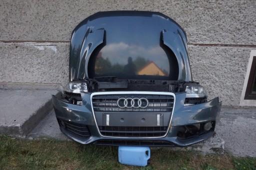 07/11r - ФОНАРЬ ЛЕВАЯ В КОМПЛЕКТЕ ПЕРЕДНЯЯ AUDI A4 B8 07/11