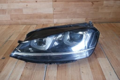 5G1941033 LAMPA LEWA REFLEKTOR LEWY BI XENON VW VOLKSWAGEN GOLF 7 VII 5G 2012-2017R - ЛАМПА ЛІВА ФАРА ЛІВА БІ КСЕНОН VW VOLKSWAGEN GOLF 7 VII 5G1941033