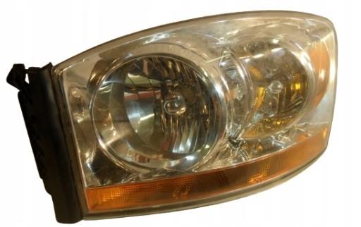 LAMPA LEWY PRZÓD REFLEKTOR DODGE RAM 1500 2500 3500 2006- - ЛАМПА ПЕРЕДНЯ ЛІВА ФАРА DODGE RAM 1500 2500 3500 2006-