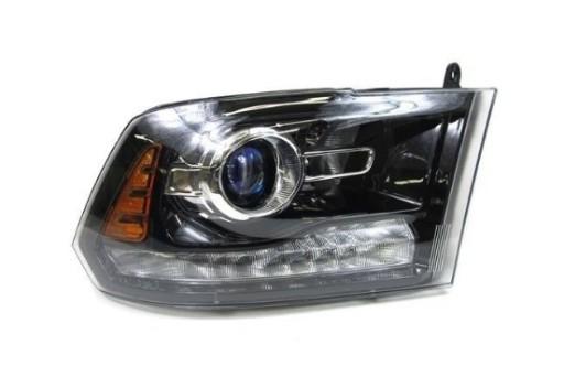 68093220AD - НОВА ЛАМПА З LED ПРАВА DODGE RAM 1500 13- ЧОРНА