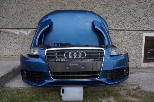 07/11r - ЛАМПА ПРАВА КОМПЛЕКТНА ПЕРЕДНЯ AUDI A4 B8 07/11