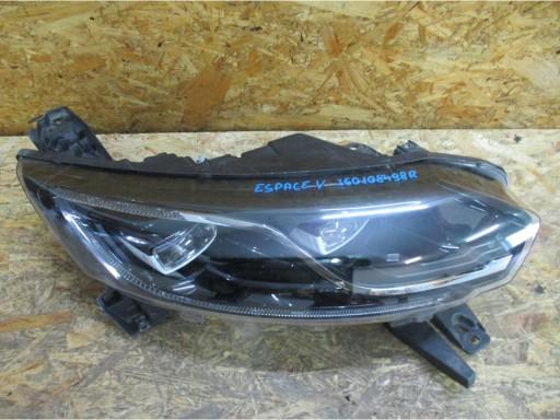 260108498R 89908453 - ФОНАРЬ ПЕРЕДНИЙ ПРАВЫЙ RENAULT ESPACE V FULL LED 260108498R В КОМПЛЕКТЕ