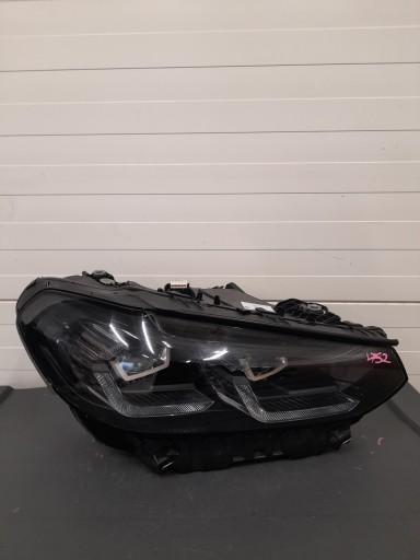 ФОНАРЬ ПЕРЕДНИЙ ПРАВЫЙ BMW X3 G01 XF G02 ПОДЪЕМ ЧЕРНЫЙ