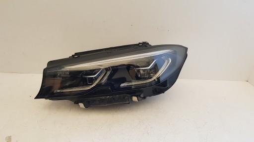 LAMPA PRZEDNIA PRZÓD LEWA BMW 3 G20 G21 LASER BLACK CZARNA 5A25273 - ФОНАРЬ ПЕРЕДНИЙ ЛЕВЫЙ BMW 3 G20 G21 LASER ЧЕРНЫЙ ЧЕРНЫЙ 5A25273