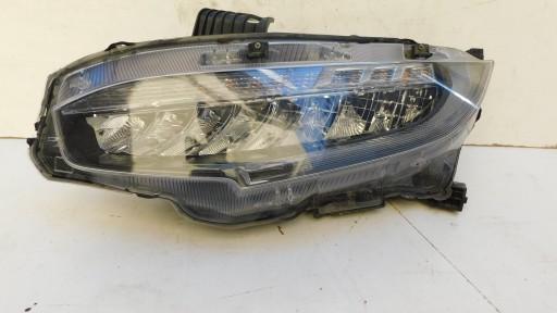 100-18659 - ЛІХТА ПЕРЕДНЯ ЛІВА HONDA CIVIC X FULL LED 17-20 ORG