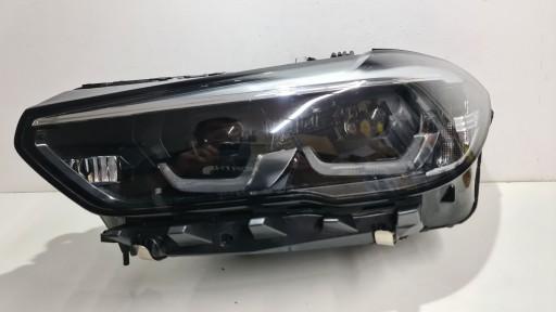 ФАРА ПЕРЕДНЯЯ ЛЕВАЯ BMW X5 G05 X6 G06 ЧЕРНЫЙ СВЕТОДИОД 5A27995
