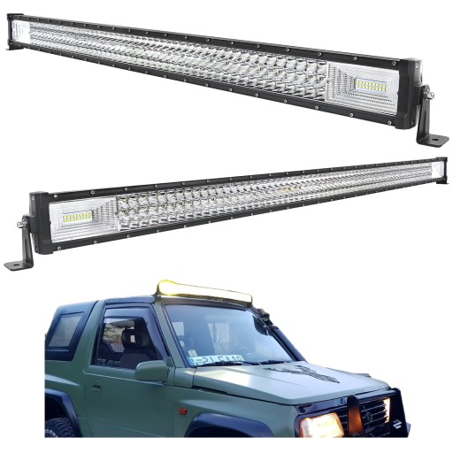 6096406547557 - ДАЛЬНЯ РОБОЧА ЛАМПА 100CM ПРЯМА 12V 24V LED BAR OFF ROAD