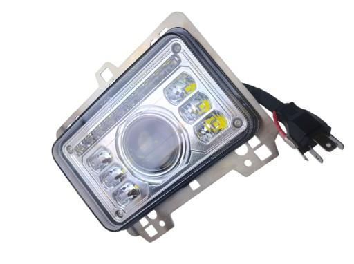 77086 LAMPA PRZEDNIA DEDYKOWANA LED - СВІТЛОДІОДНА РОБОЧА ЛАМПА ПЕРЕДНЯ LED 69W 10-30V JOHN DEERE MASSEY FERGUSON