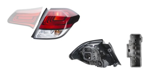 9808624380 - Задняя лампа Citroen C4 B7 10-9808624380 Новые законы