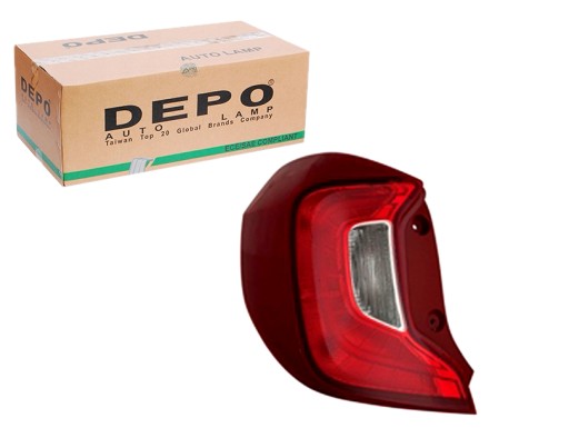 Лампа для ніг залишила Kia Picanto III JA 03.17-05.20 DEPO