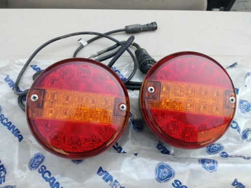 ЗАДНІЙ ЛІХТАР КРУГЛИЙ ПОДВІЙНИЙ DAF