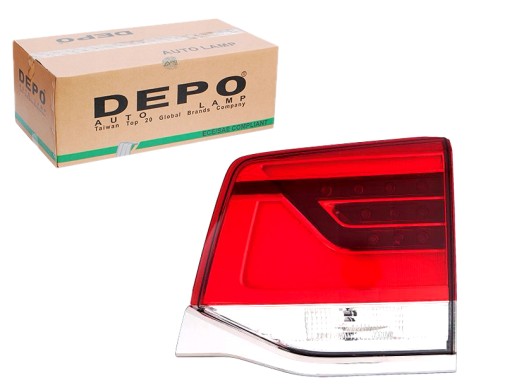 Лампа ззаду правого Toyota Land Cruiser Prado J15 09.17- Depo