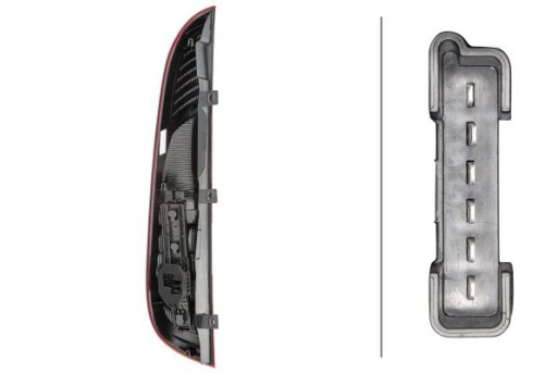 Задняя лампа 2VP 008 406-041 Hella