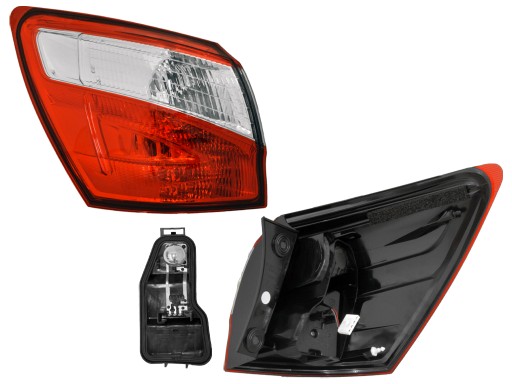 Задняя лампа Nissan Qashqai 02.07-12.13 LE LED