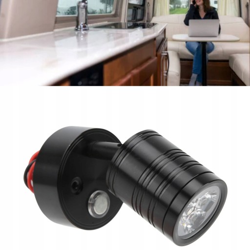 1619220033311 - ЛАМПА БРА 10 - 30V LED ВРАЩАЮЩАЯСЯ ЛАМПА 3W