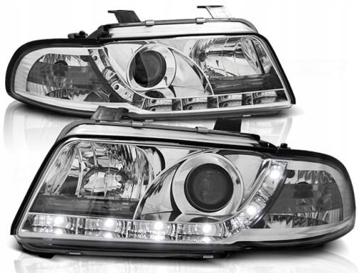 LPAU25 - ЛАМПЫ AUDI A4 B5 95-98R DAYLINE LED SONAR ХРОМ