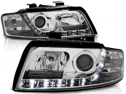 LPAU31 - ЛАМПЫ AUDI A4 B6 8E 01-04R DAYLGHT LED SONAR ХРОМ