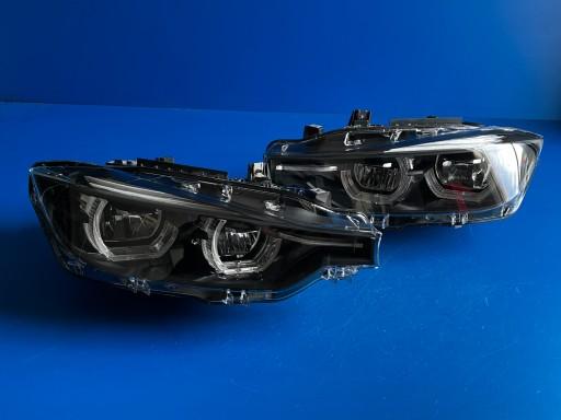 7419634, 7453481 - FULL LED ЛАМПИ BMW F30 F31 LIFT BLACK HELLA SHADOW