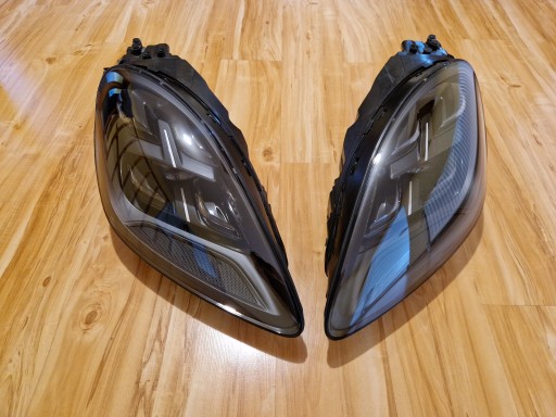 LAMPY PRZEDNIE PRZÓD PORSCHE CAYENNE III 9Y 9Y0 9Y3 MATRIX EUROPA KOMPLETNE