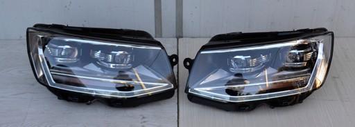 ЛАМПИ ФАРИ VW T6 ДО ПІДНІМУ FULL LED КОМПЛЕКТ 7E1941036A 7E1941035A