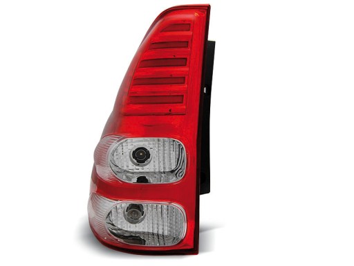 LDTO10 - TOYOTA LAND CRUISER 120 03-09 КРАСНЫЕ БЕЛЫЕ СВЕТОДИОДНЫЕ ЛАМПЫ