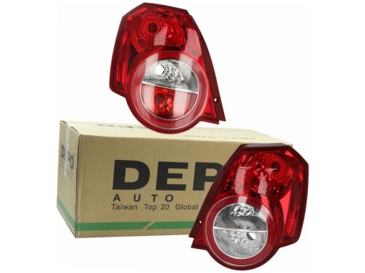 235-1906L-LD-UE - Задні ліхтарі chevrolet aveo t250 t255 06-11 liftback