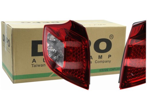 223-1944L-UE - Ліхтарі задні kia ceed і 06-12 liftback