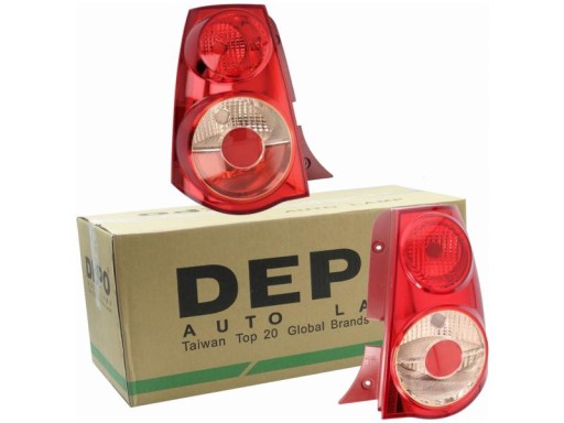 223-1934L-LD-UE - Задні ліхтарі kia picanto та ліфтбек 07-11