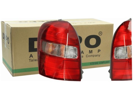 216-1950L-A - Задні ліхтарі mazda 323 s 98-04 седан