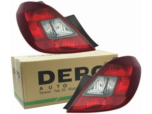 Задние лампы Opel Corsa D 11-14 Liftback