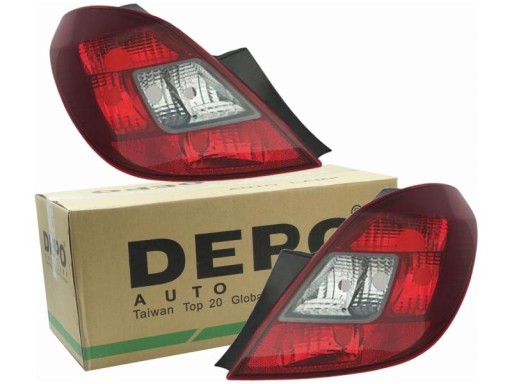 Задние лампы Opel Corsa D 11-14 Liftback