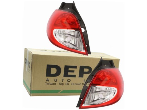 551-1991L-UE - Задні ліхтарі renault clio iii 05-14 liftback