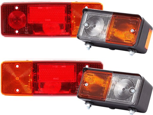 M79055 - ЗАДНИЕ ФОНАРИ ДЛЯ URSUS C-360 ПЕРЕДНИЕ ЗАДНИЕ БЫЛИ УСТАНОВЛЕНЫ С ПОДСВЕТКОЙ