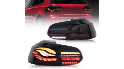 MM-TLIWW0016 - ЗАДНИЕ ФОНАРИ VW GOLF 6 08-13 DYNAMIC LED SMOKE