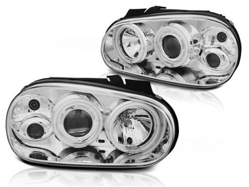 LPVWN7 - ЛАМПЫ VW GOLF IV 4 98-04R БЕЛЫЕ КОЛЬЦА LED CCFL SONAR