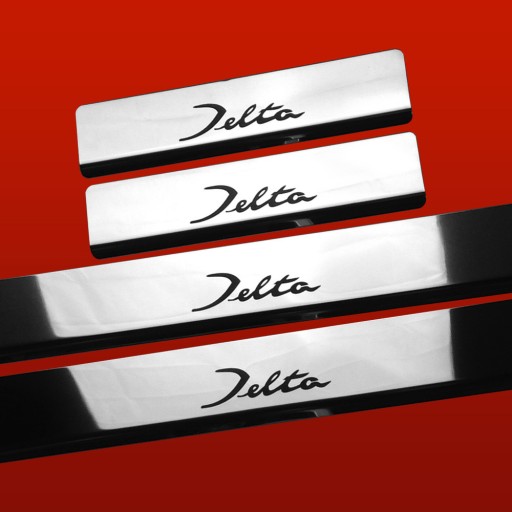 LANCIA DELTA MK3 Глянцеві накладки з нержавіючої сталі 304