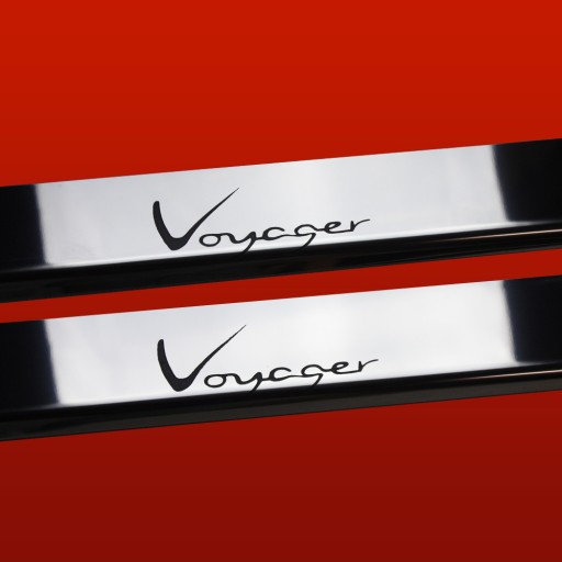 LANCIA VOYAGER Накладки на пороги з нержавіючої сталі 304 Glossy