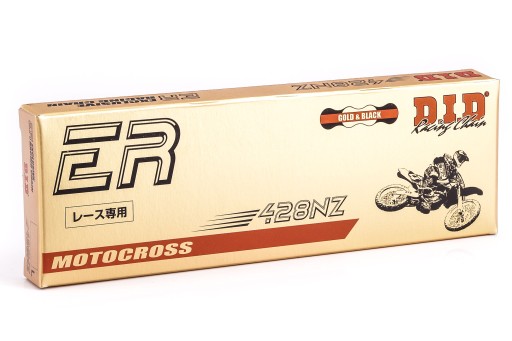 DID428NZG&B-136 - ЛАНЦЮГ ПРИВОДУ МОТО. DID 428 БЕЗ УЩІЛЬНЮВАЛЬНОГО КІЛЬЦЯ (2553DAN) (РОЗКУТИЙ + ЛАНКА)