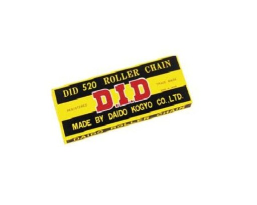 520-110 - ЛАНЦЮГ ПРИВОДУ МОТО. DID 520 БЕЗ УЩІЛЬНЮВАЛЬНОГО КІЛЬЦЯ (3020DAN) (РОЗКУТИЙ + ЛАНКА)