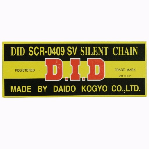 DIDSCR0409SV-158 - ЛАНЦЮГ ГРМ ДВИГУНА. DID SCR0409SV (CRAFTED) D.I.D ЛАНЦЮГИ