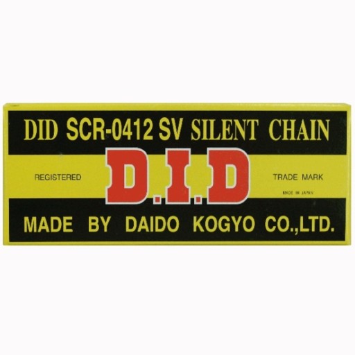 DIDSCR0412SV-104 - ЛАНЦЮГ ГРМ ДВИГУНА. DID SCR0412SV (CRAFTED) D.I.D ЛАНЦЮГИ