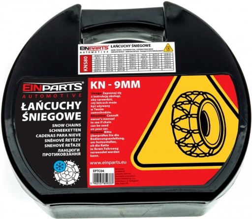 ЦЕПИ СНАРЯЖЕНИЯ KNS80 O-NORM 9 мм 195/65/R15 205/55/R15 205/60/R15