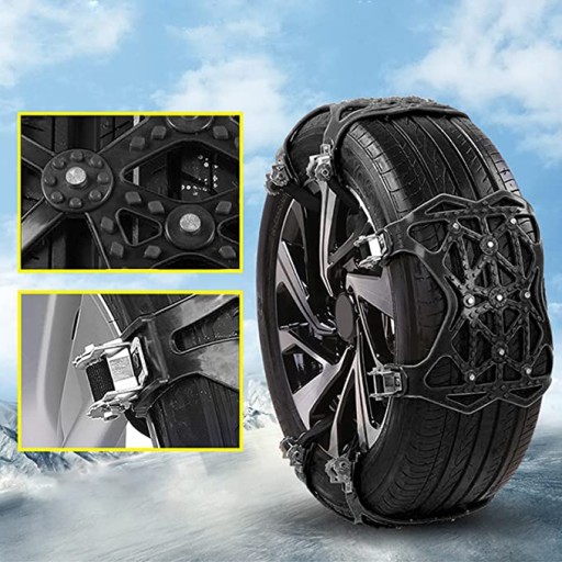 Ланцюги протиковзання, ланцюги зимові 6 шт. саното